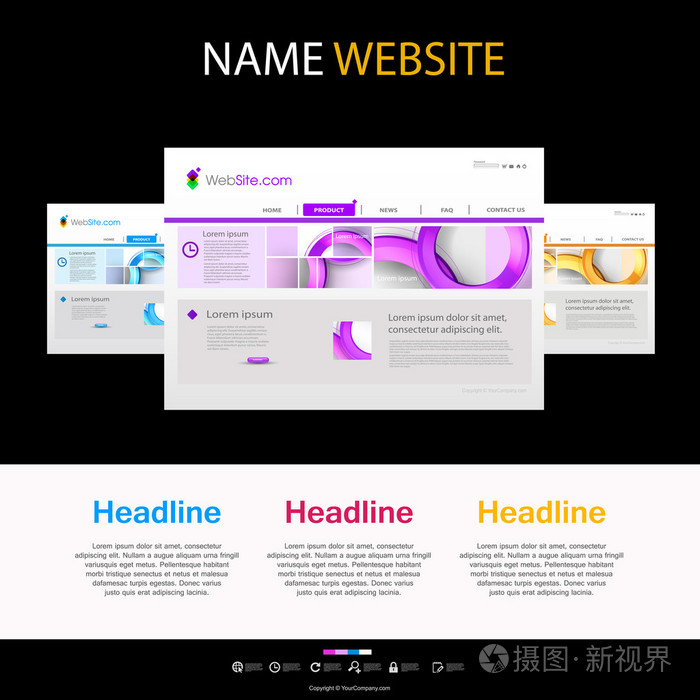 設(shè)計師的網(wǎng)站模板 現(xiàn)代網(wǎng)站設(shè)計的關(guān)鍵要素